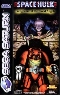 Space Hulk: Vengeance of the Blood Angels PAL Sega Saturn PAL box art